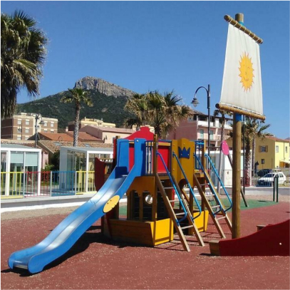 Parco Giochi Lungomare Golfo Aranci Sardegna